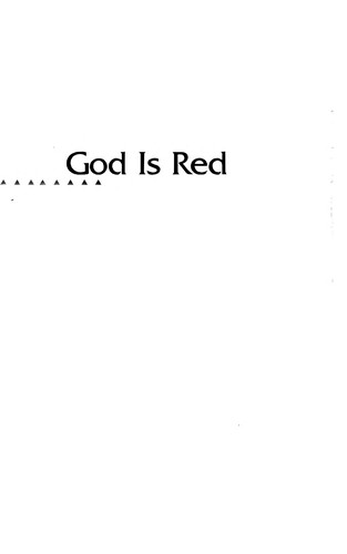 God Is Red book cover